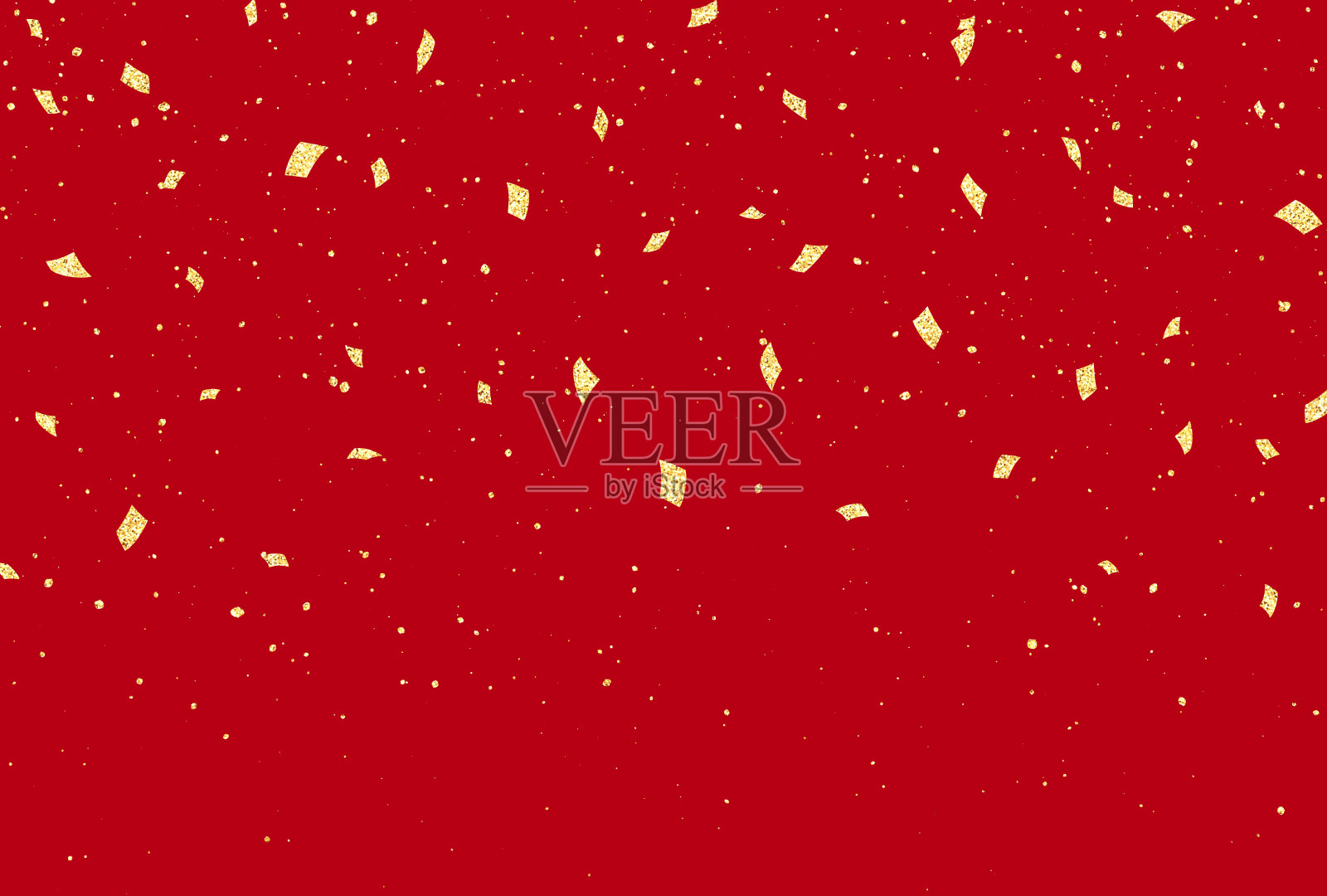 闪闪发光的五彩纸屑背景插图插画图片素材