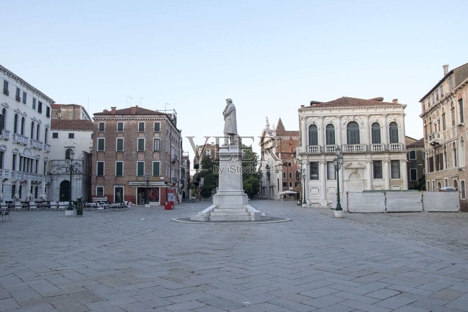 Campo Santo Stefano，欧洲意大利威尼斯城景观照片摄影图片