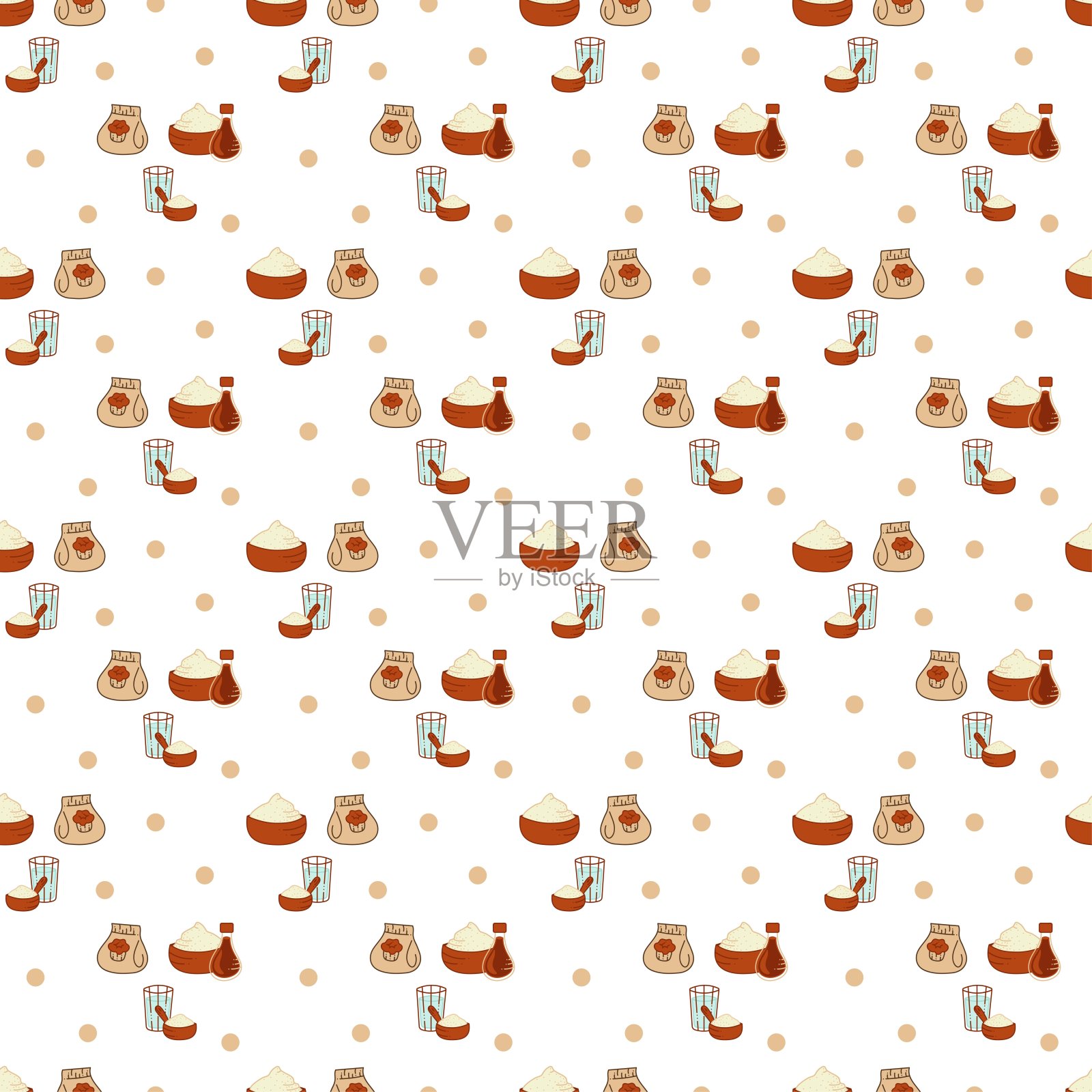 Dango patter3。插画图片素材