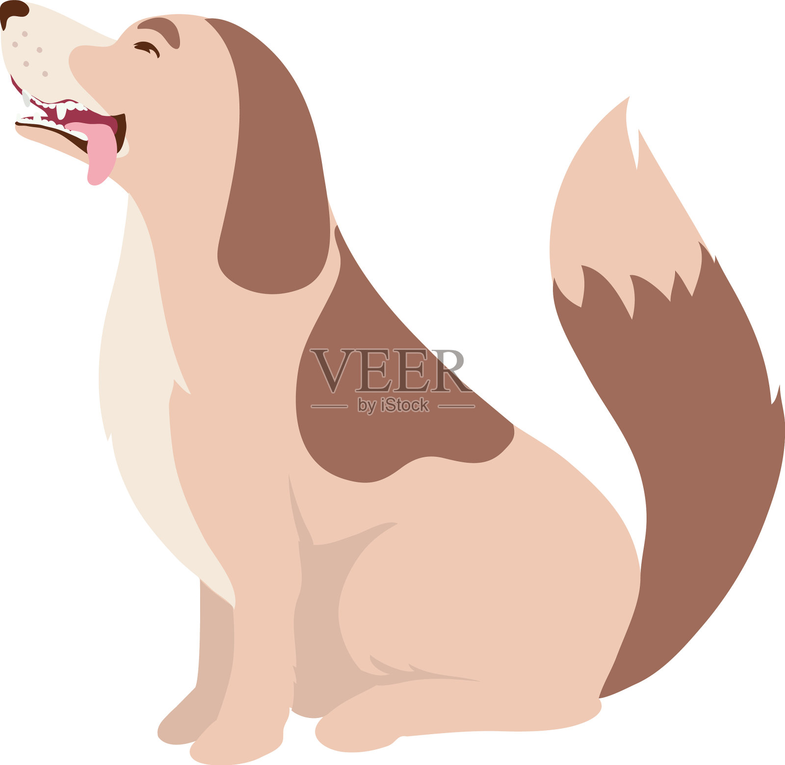 棕狗设计设计元素图片