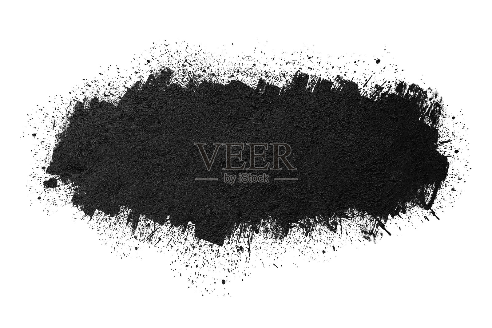 墨迹飞溅在白色的背景上。照片摄影图片