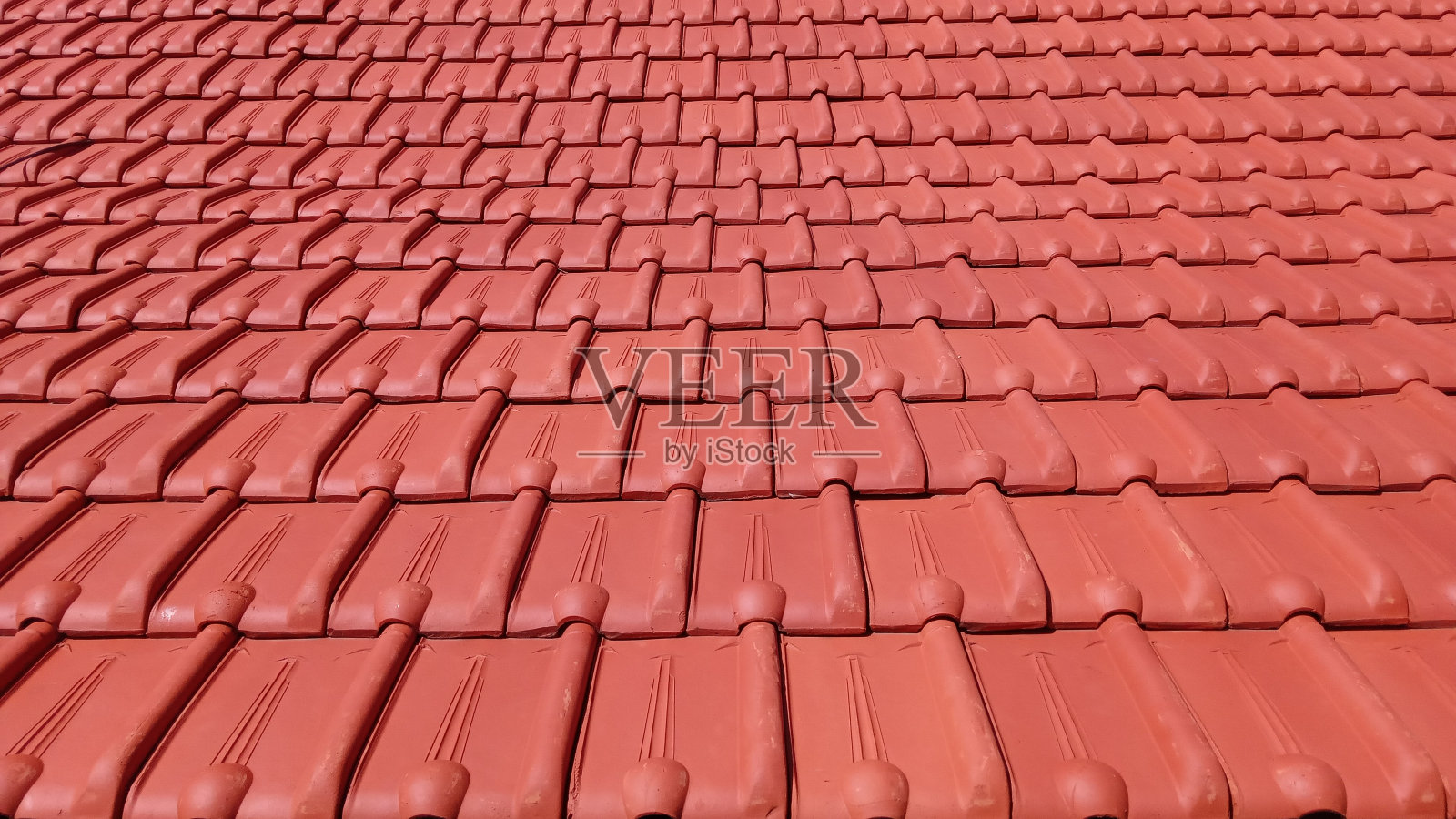 粘土瓦屋顶照片摄影图片