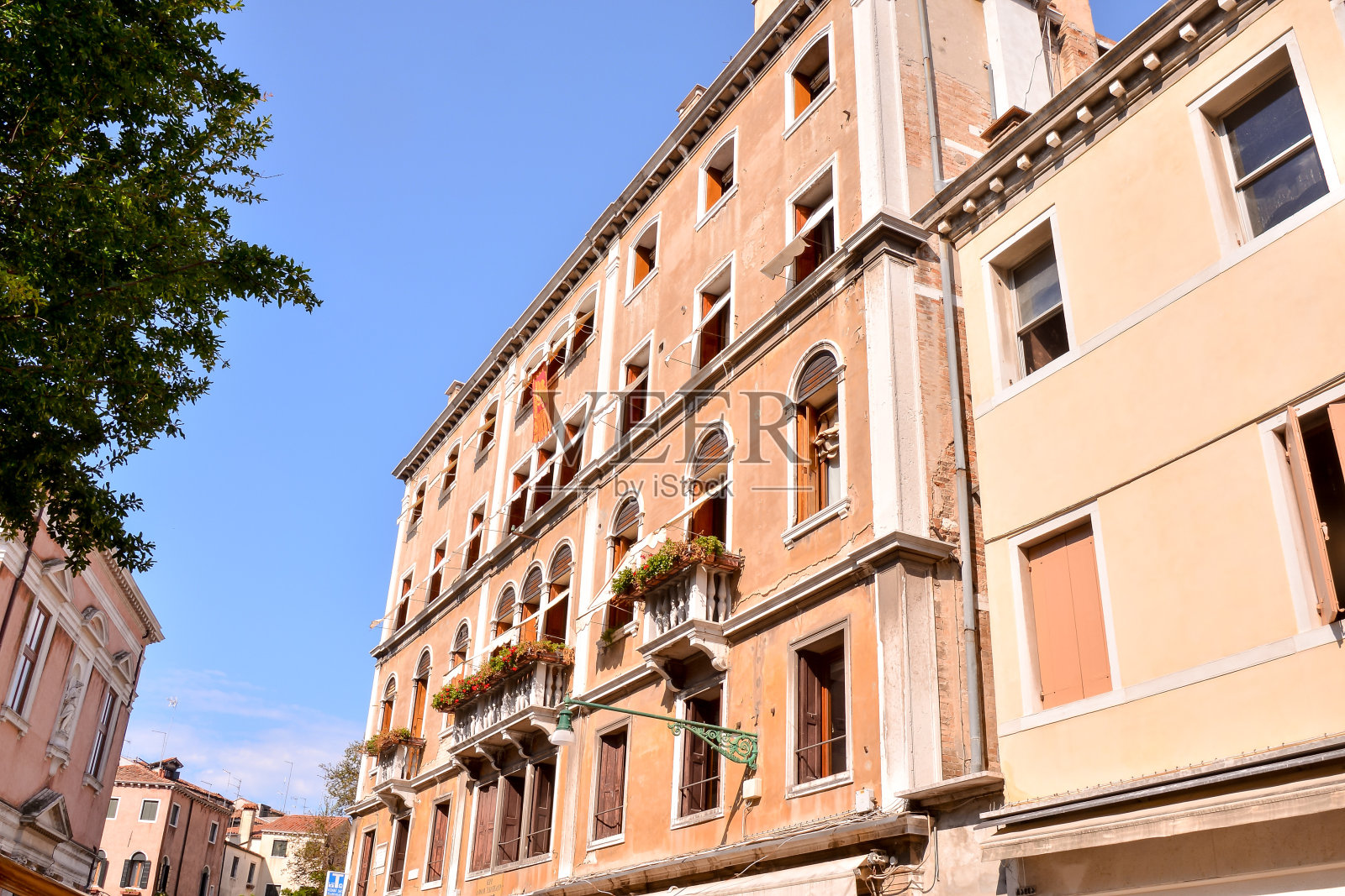 著名的意大利城市威尼斯照片摄影图片