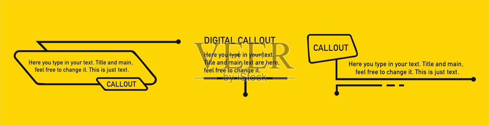 科幻风格的标注标题和框架。抽象的住房和城市发展部。插画图片素材