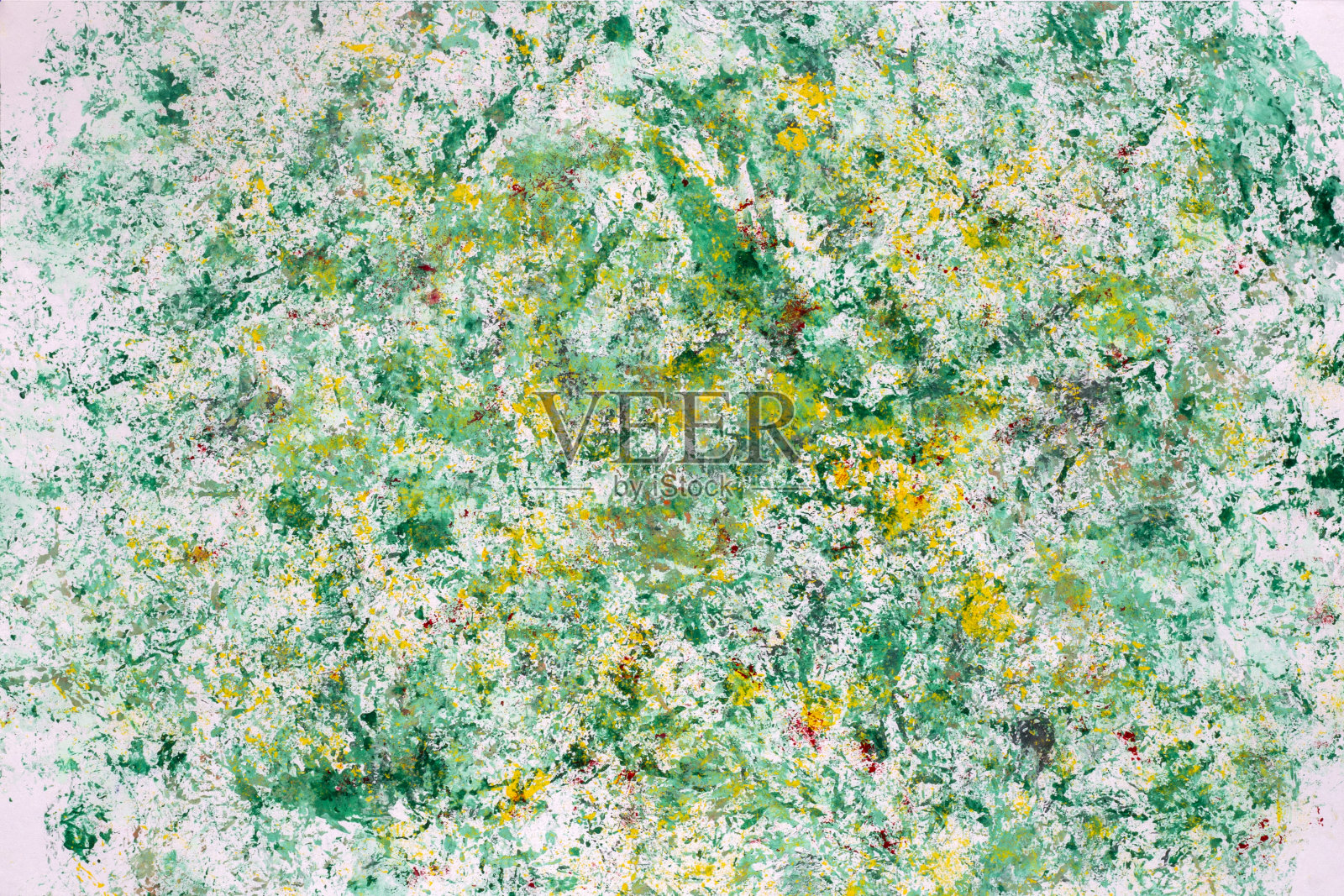 手绘多水彩背景，斑点和腮红插画图片素材