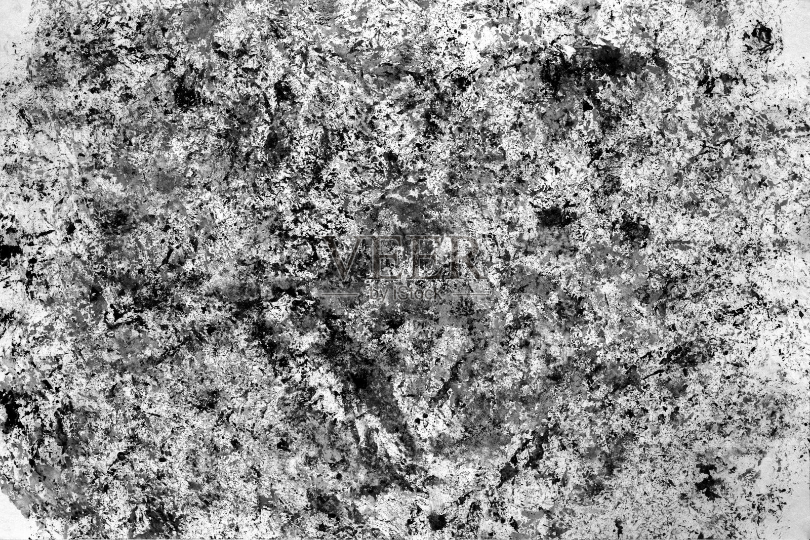 黑白，灰度，单色，手绘水彩背景插画图片素材