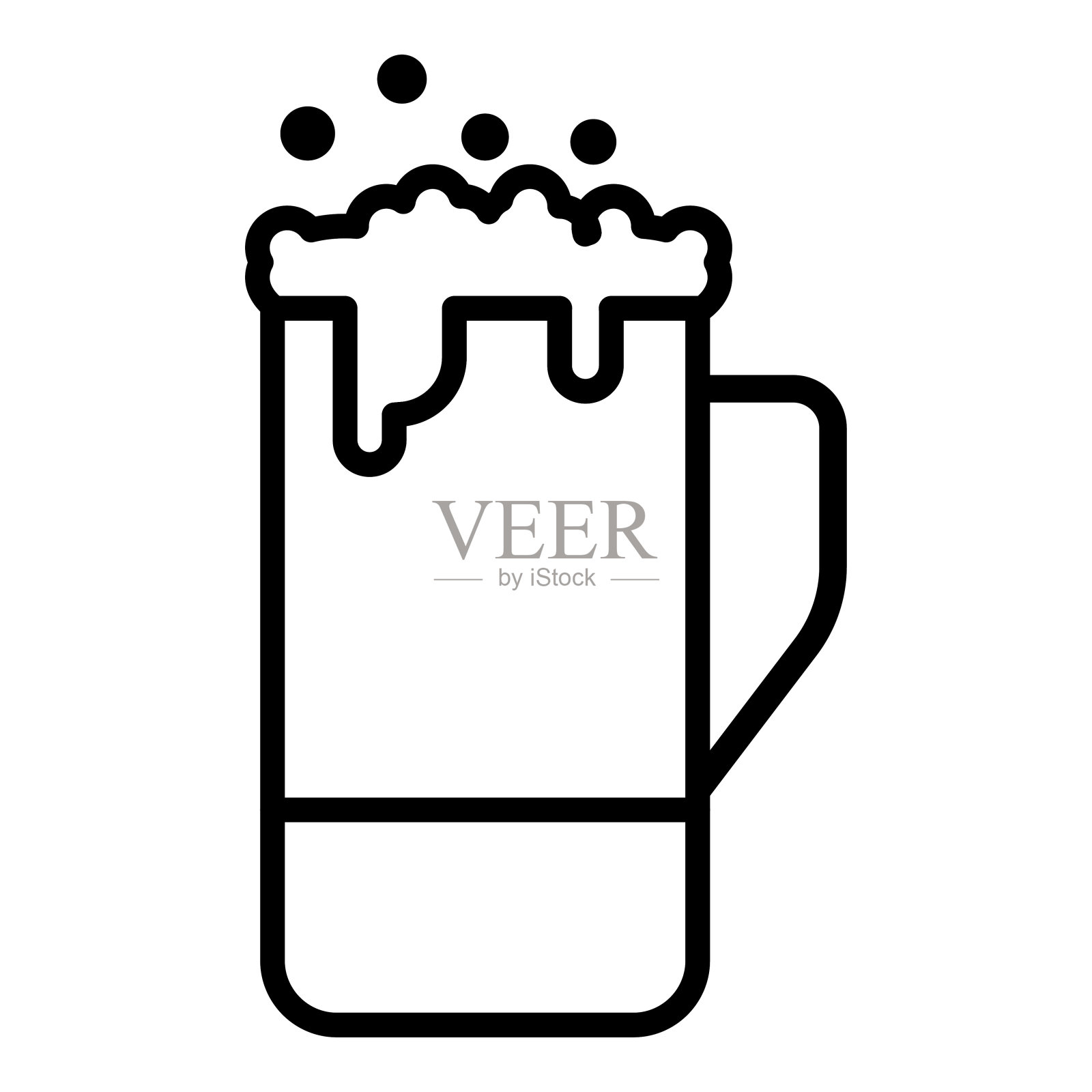 啤酒图标设计模板剪贴画插图图标素材