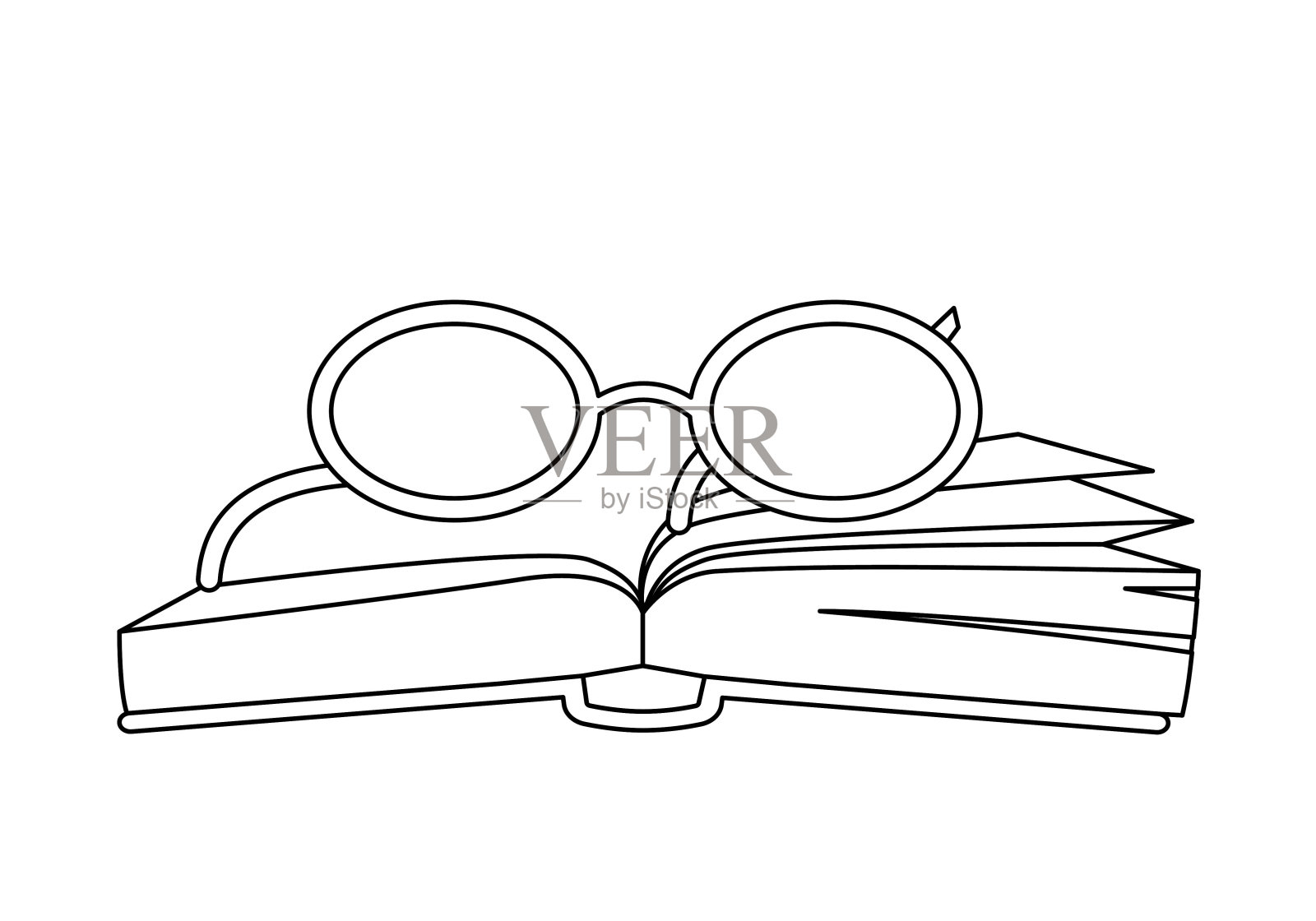 涂鸦书图标插画图片素材