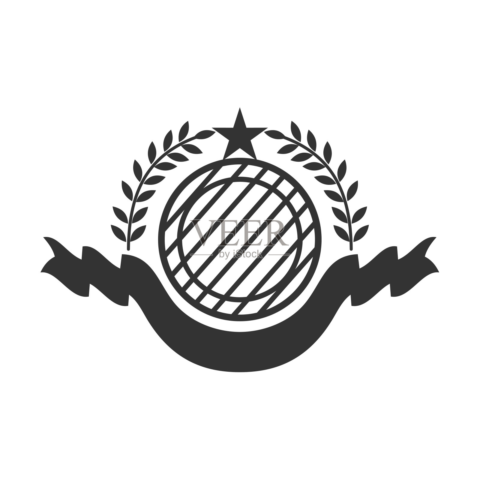 徽标空白模板标志图标插图品牌标识插画图片素材