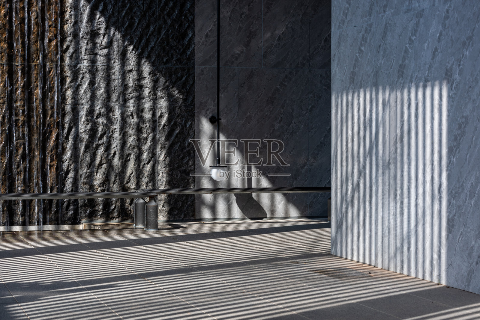 大理石地板光影照片摄影图片