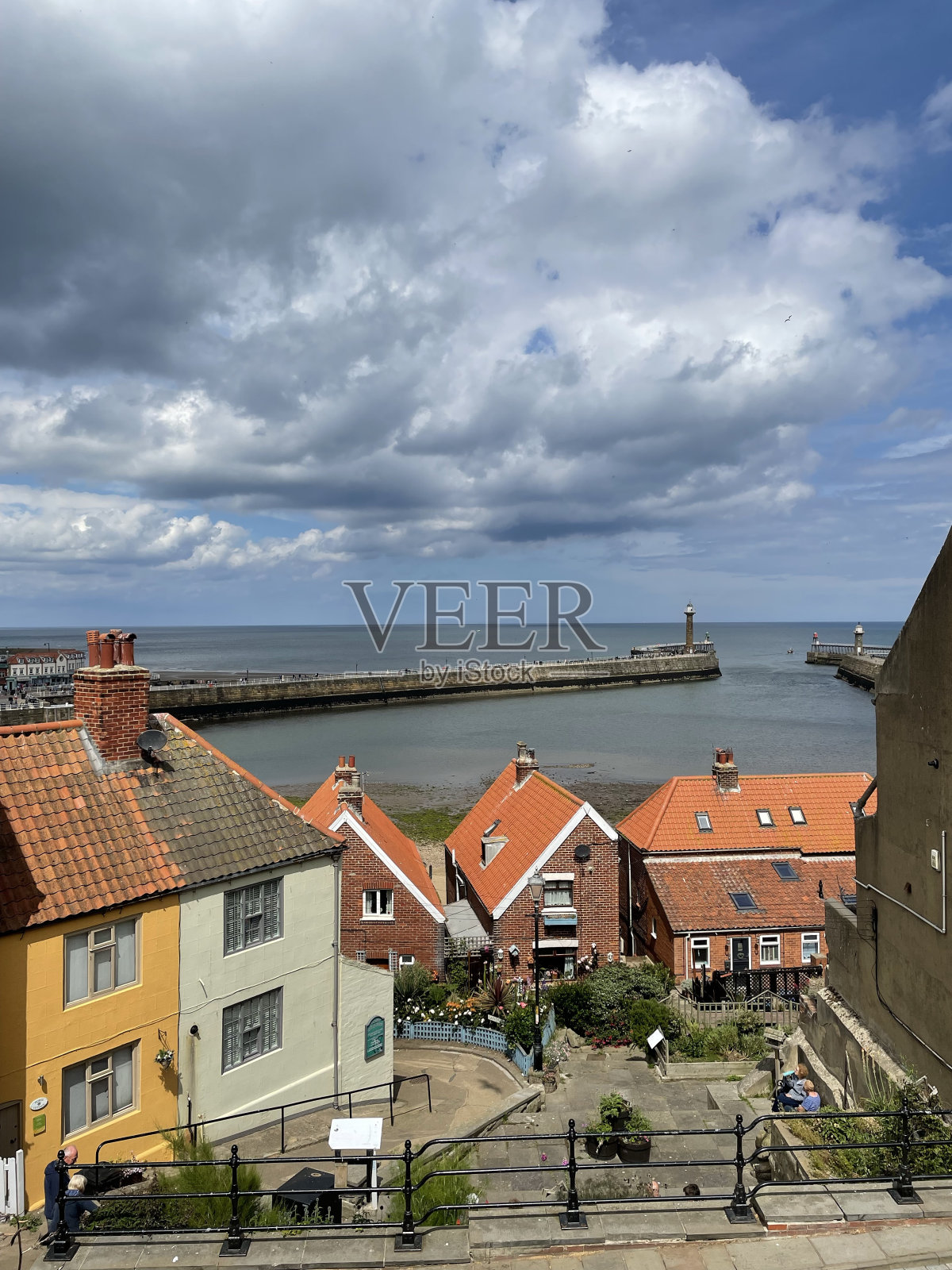 多云海景照片摄影图片