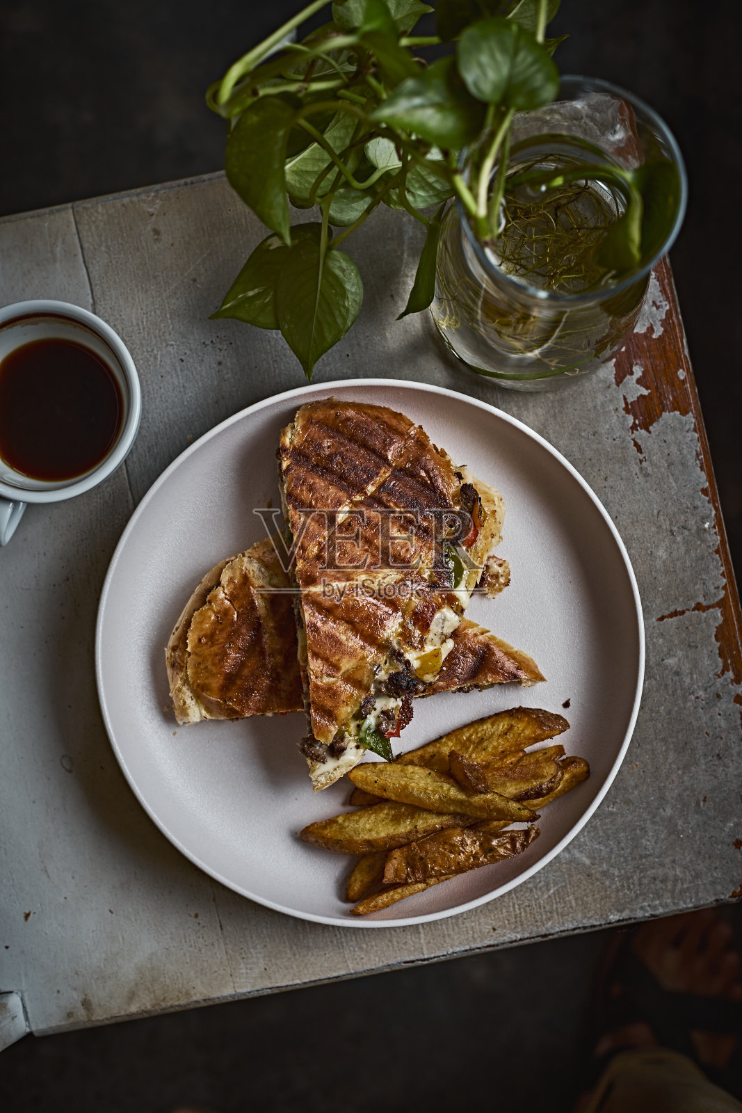 切达帕尼尼照片摄影图片