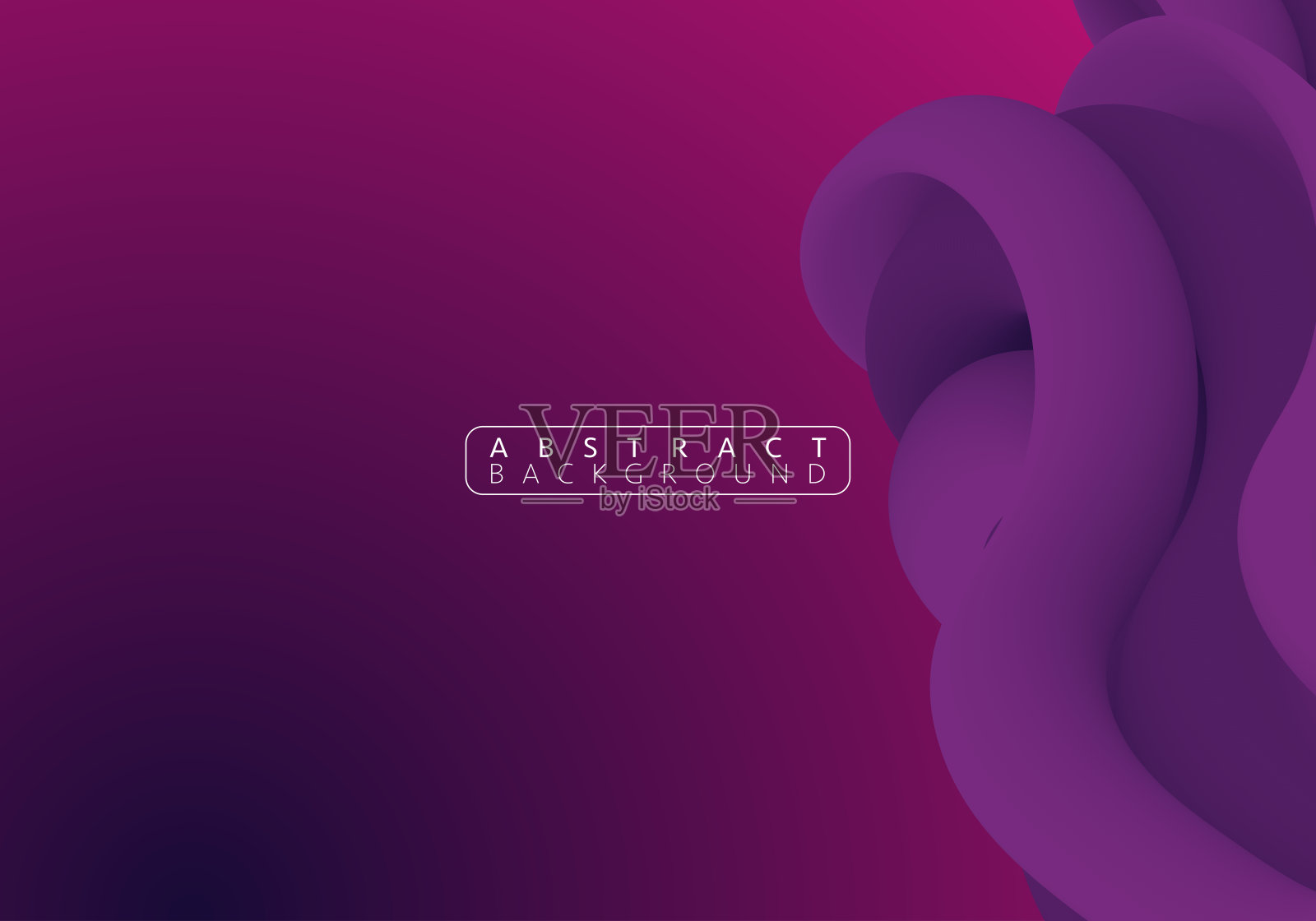 抽象的深紫色几何背景。现代背景设计。液体的颜色。流体形状组成。适合演示设计。网站，横幅，墙纸，宣传册，海报的基础插画图片素材