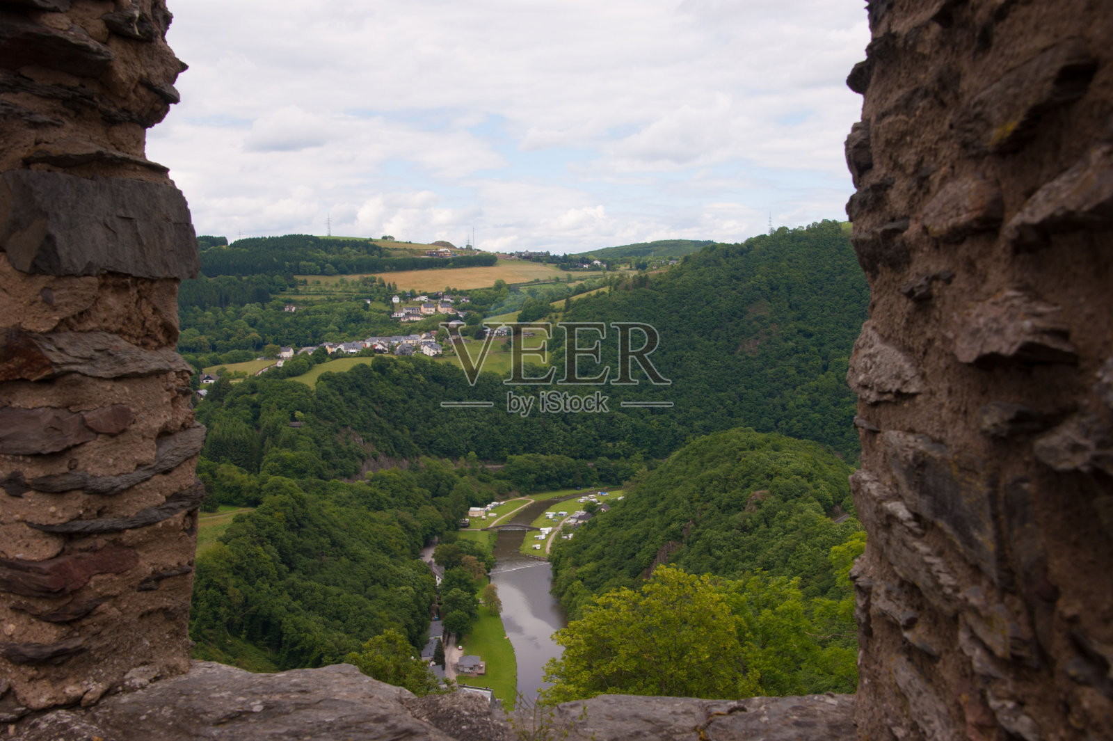 卢森堡美丽的历史景观照片摄影图片