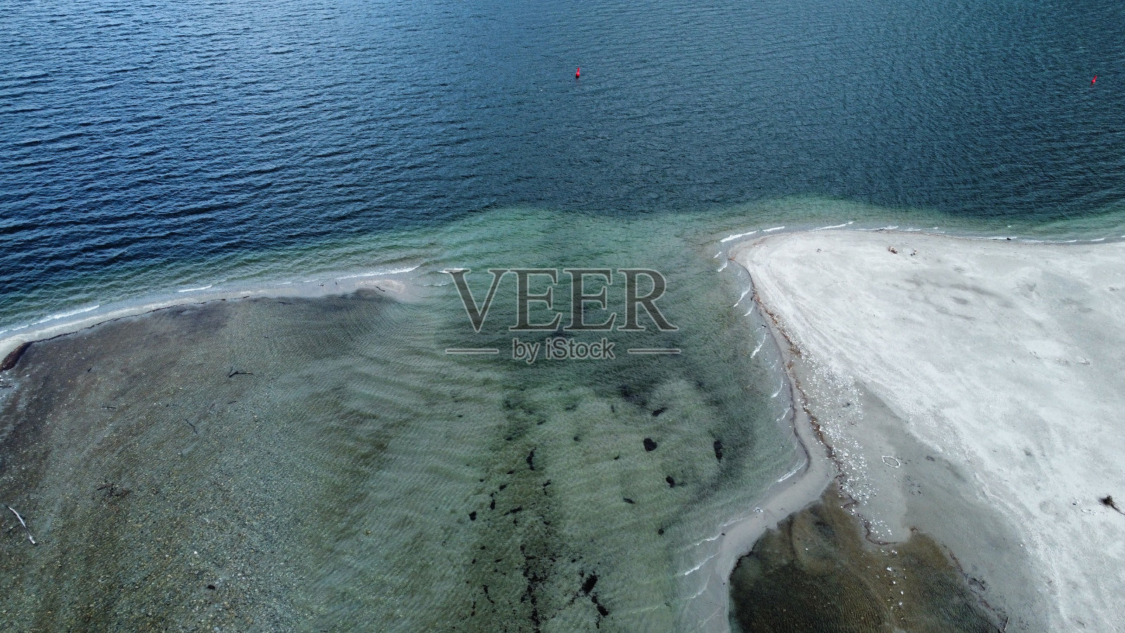 水波海景鸟瞰图照片摄影图片