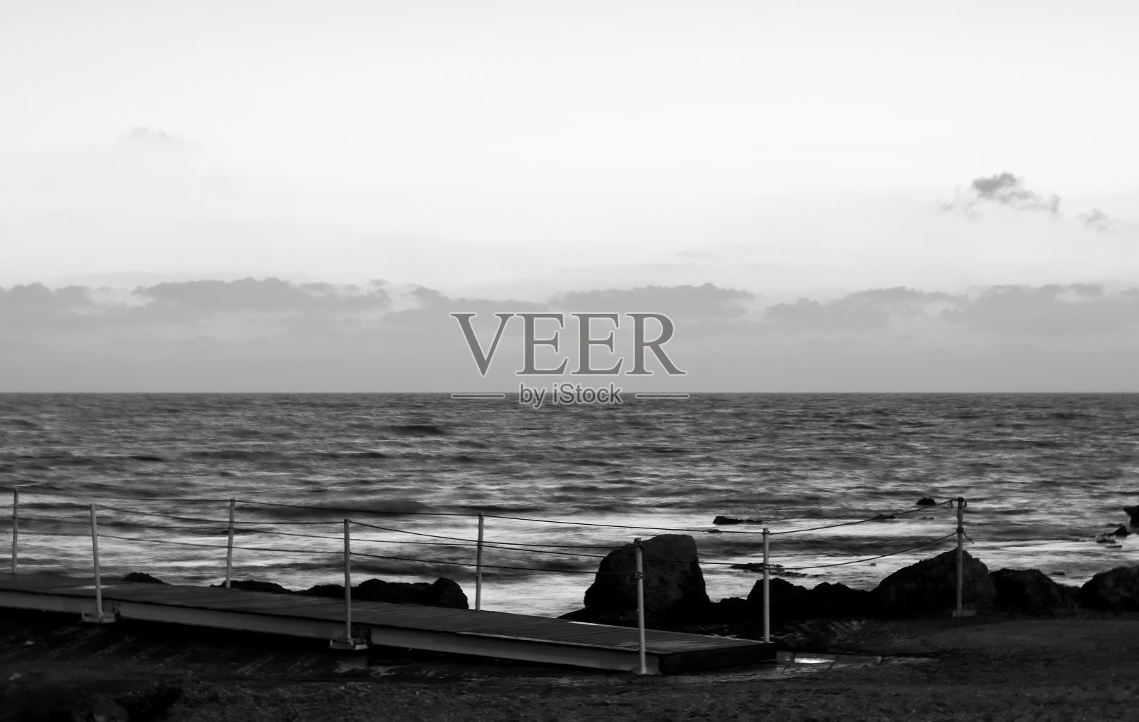 美丽的地中海海滩海景照片摄影图片