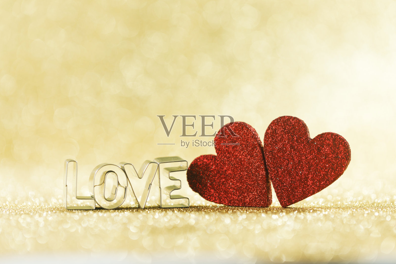 红心与情话照片摄影图片