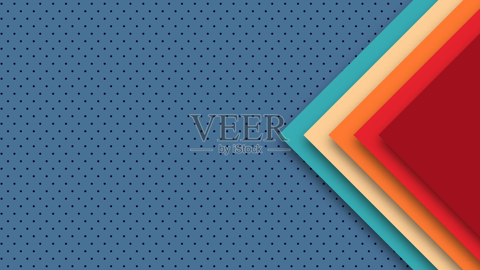 未来复古风格的现实主义设计。抽象几何1970年代1980年代1960年代彩色背景与复古色彩。矢量插图。插画图片素材