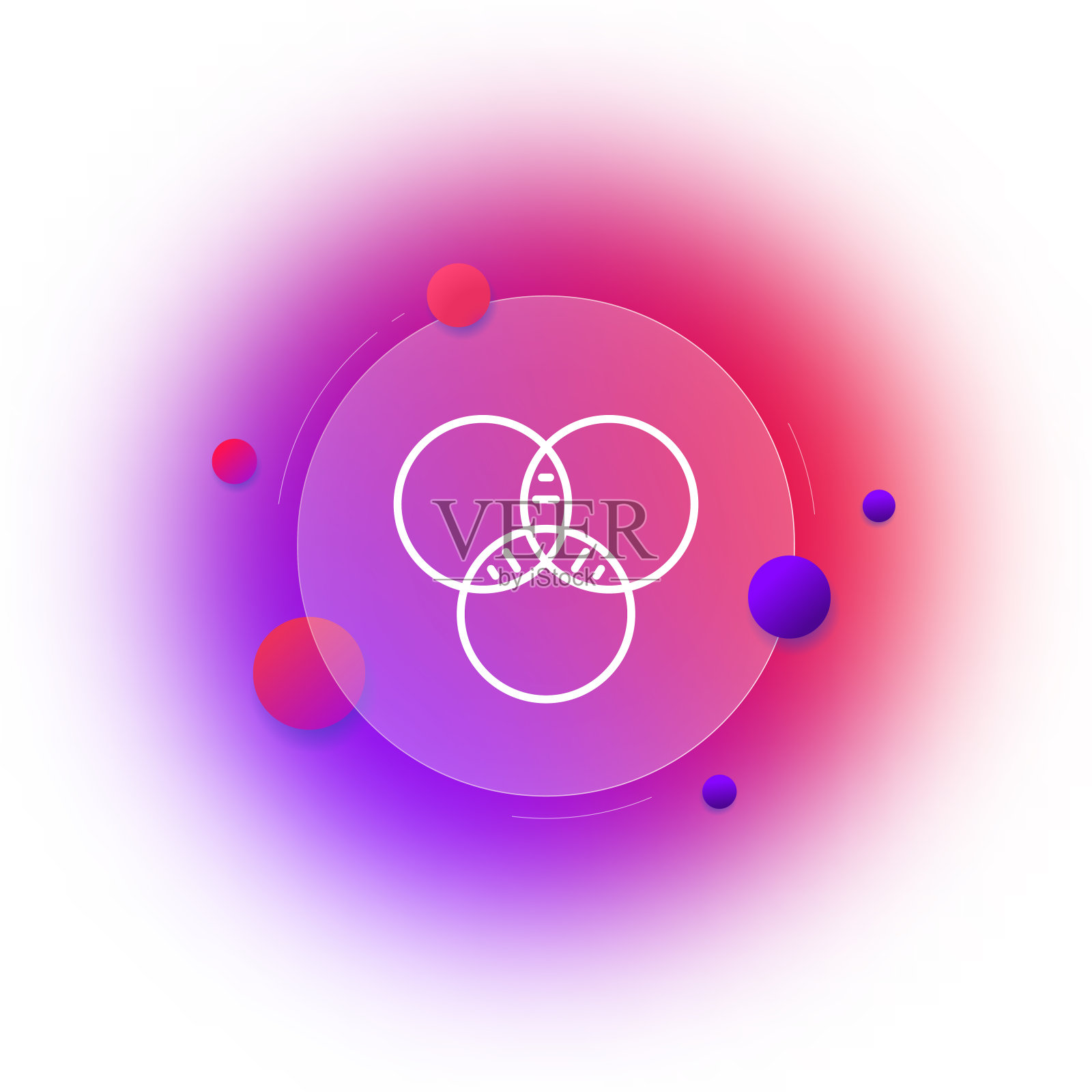 效果线图标。照片滤镜，照片校正和增强，创意职业，媒体，图像。摄影师的概念。Glassmorphism风格。矢量线图标的业务插画图片素材