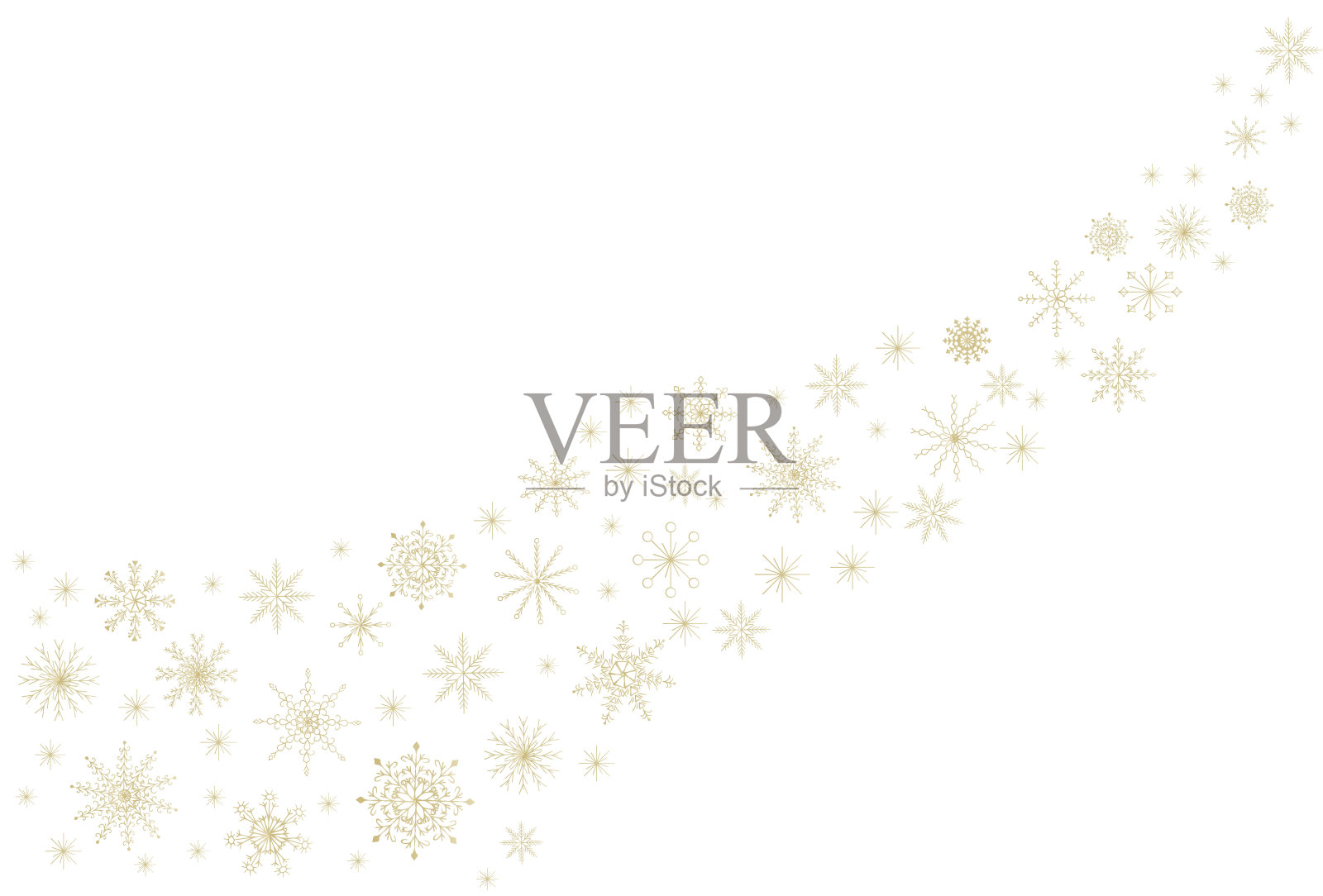 寒假背景以雪花和飞舞的雪花为背景。贺卡，布局，背景，邀请插画图片素材