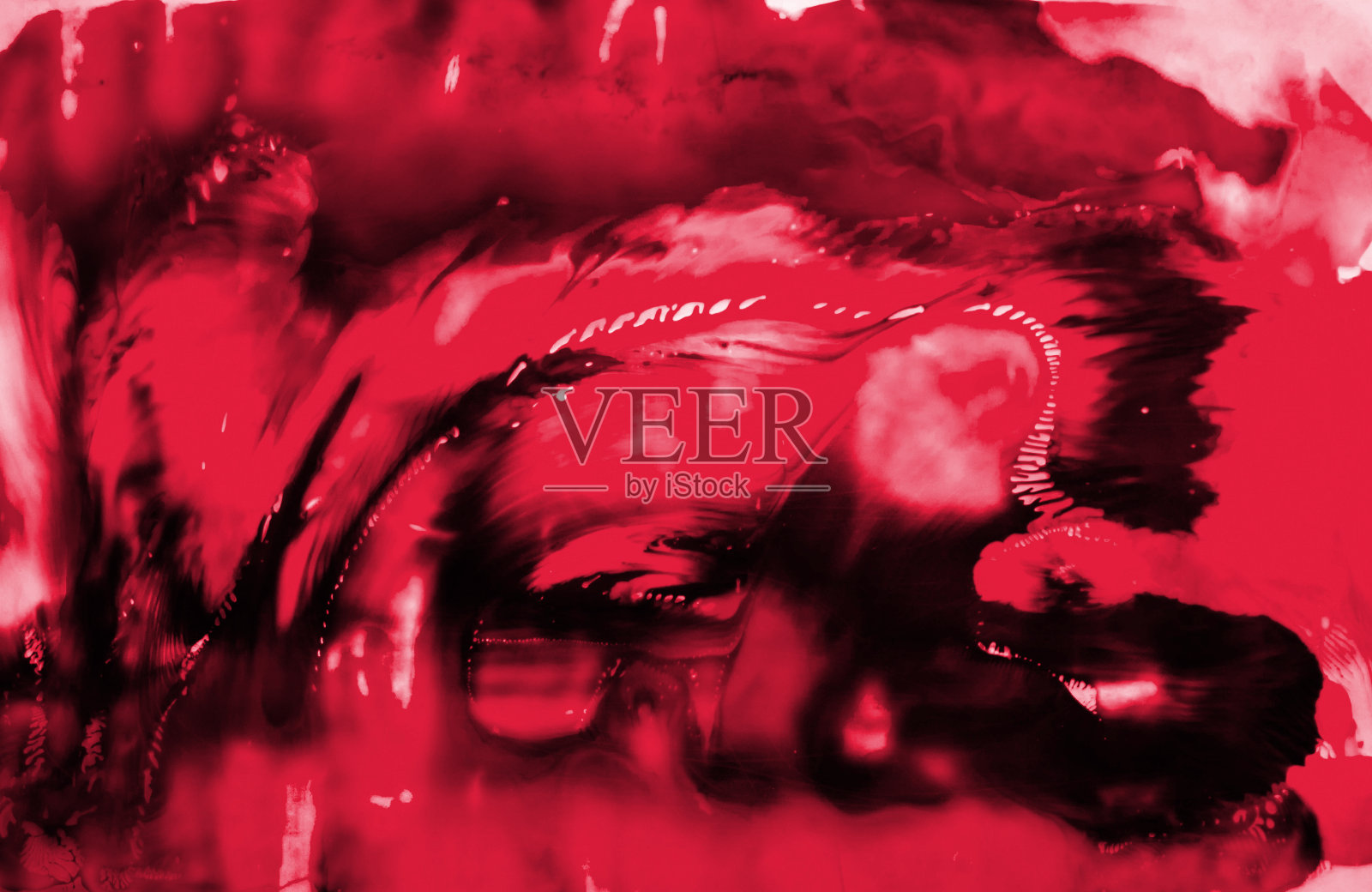 墨水，颜料，抽象。洋红色万岁。色彩丰富的抽象画背景。醇墨现代抽象画，现代艺术照片摄影图片