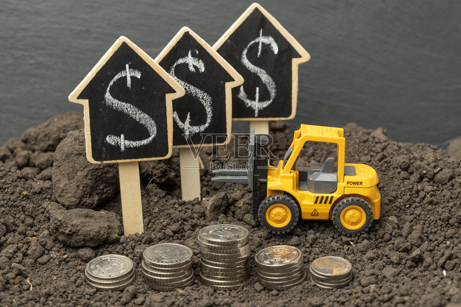 挖掘机照片摄影图片