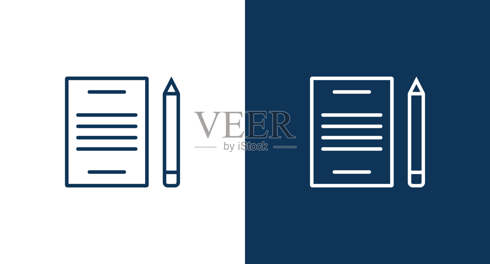 注和笔图标插图隔离矢量符号符号插画图片素材