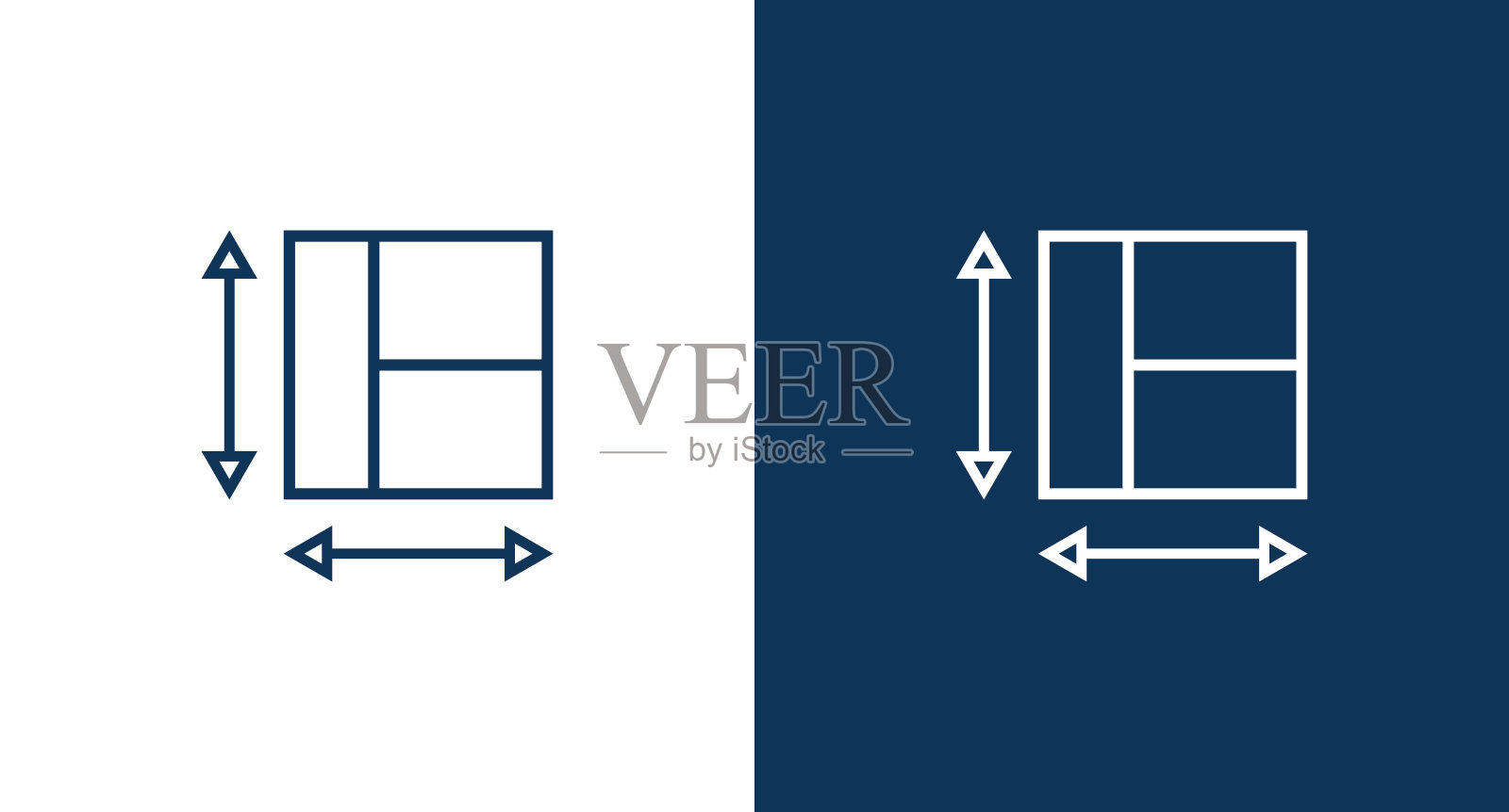 房间平面图轮廓图标说明孤立矢量符号符号图标素材