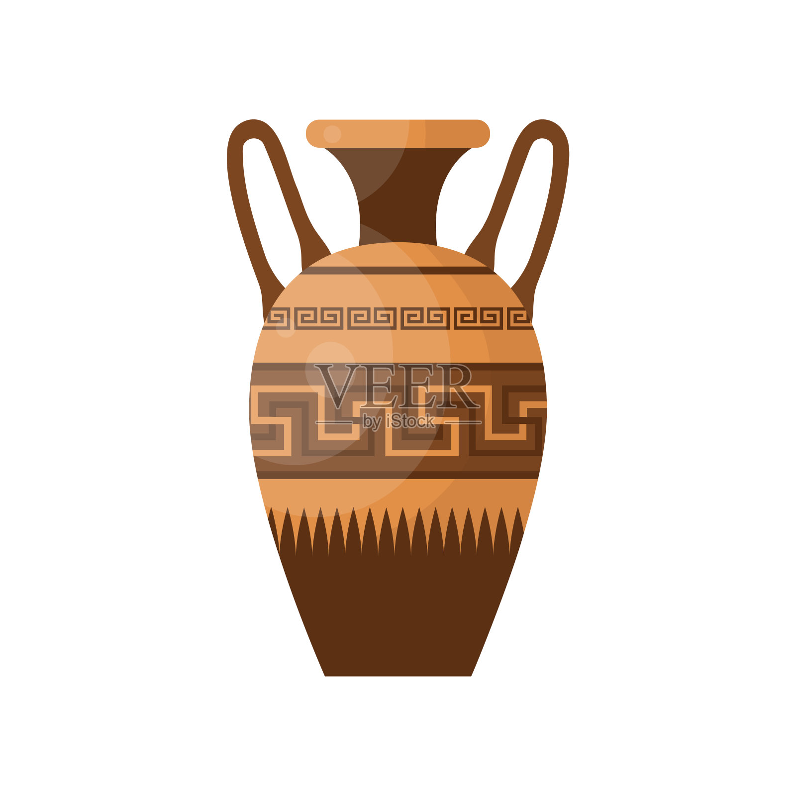 有弯曲装饰的油罐和液体插画图片素材