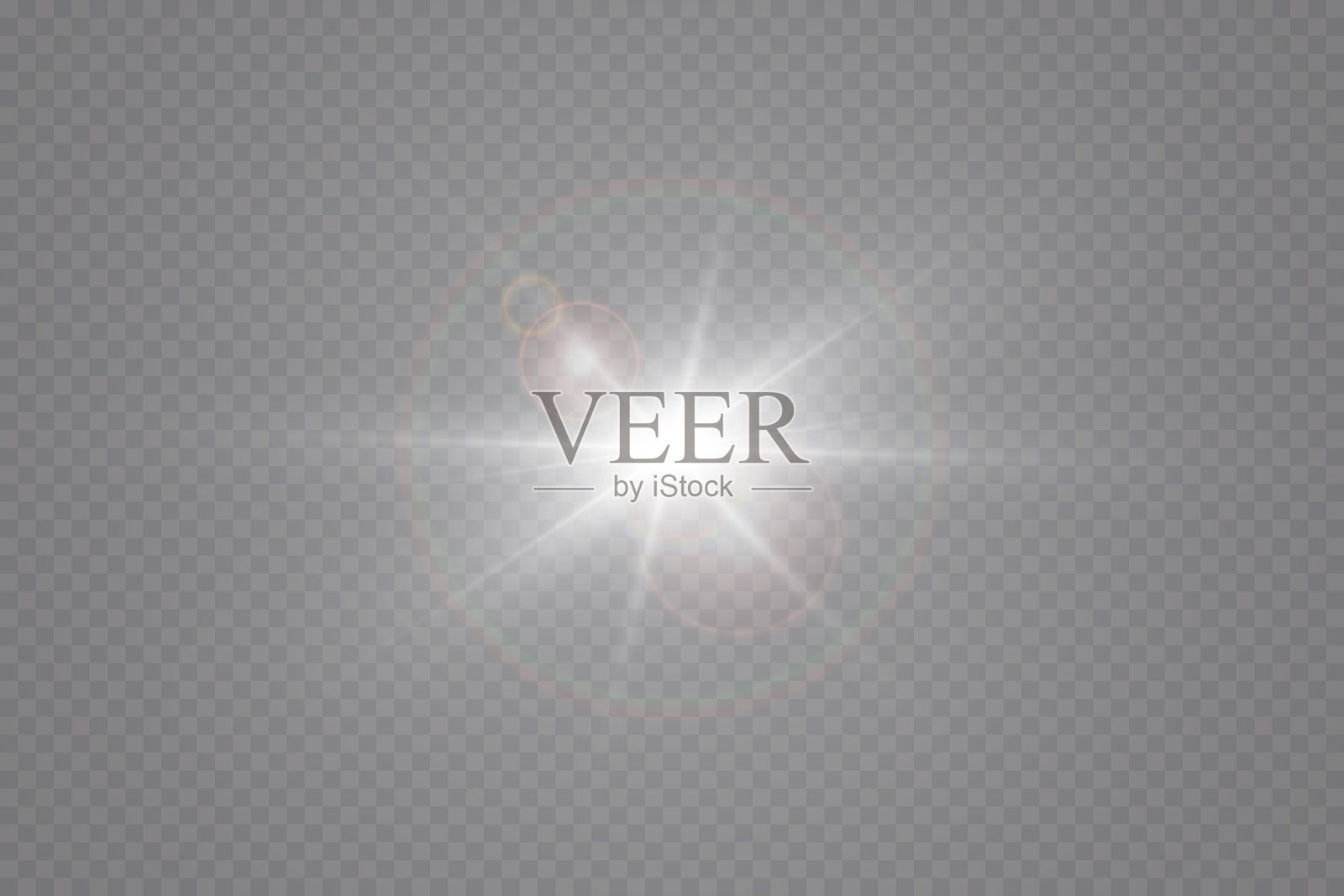 矢量透明阳光特殊透镜照明光效果插画图片素材