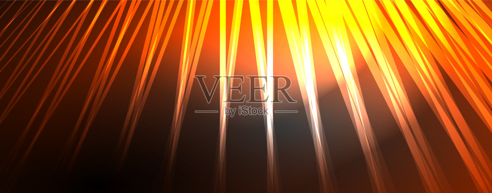 光束霓虹灯线条抽象的背景插画图片素材