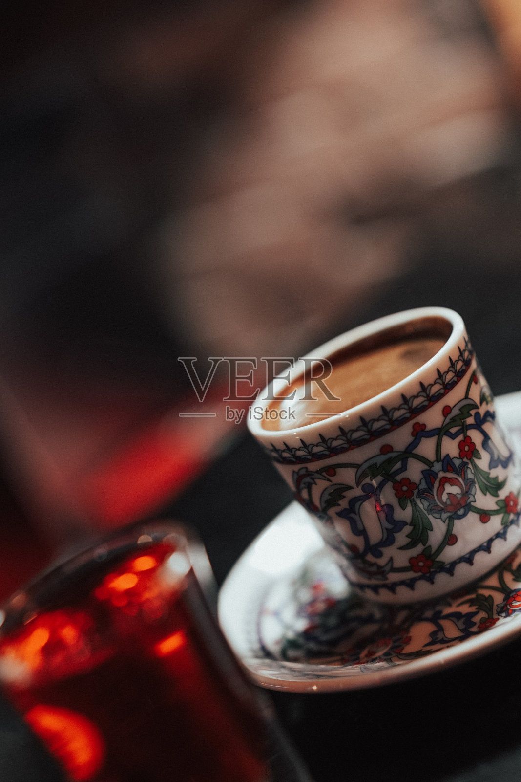 土耳其咖啡照片摄影图片