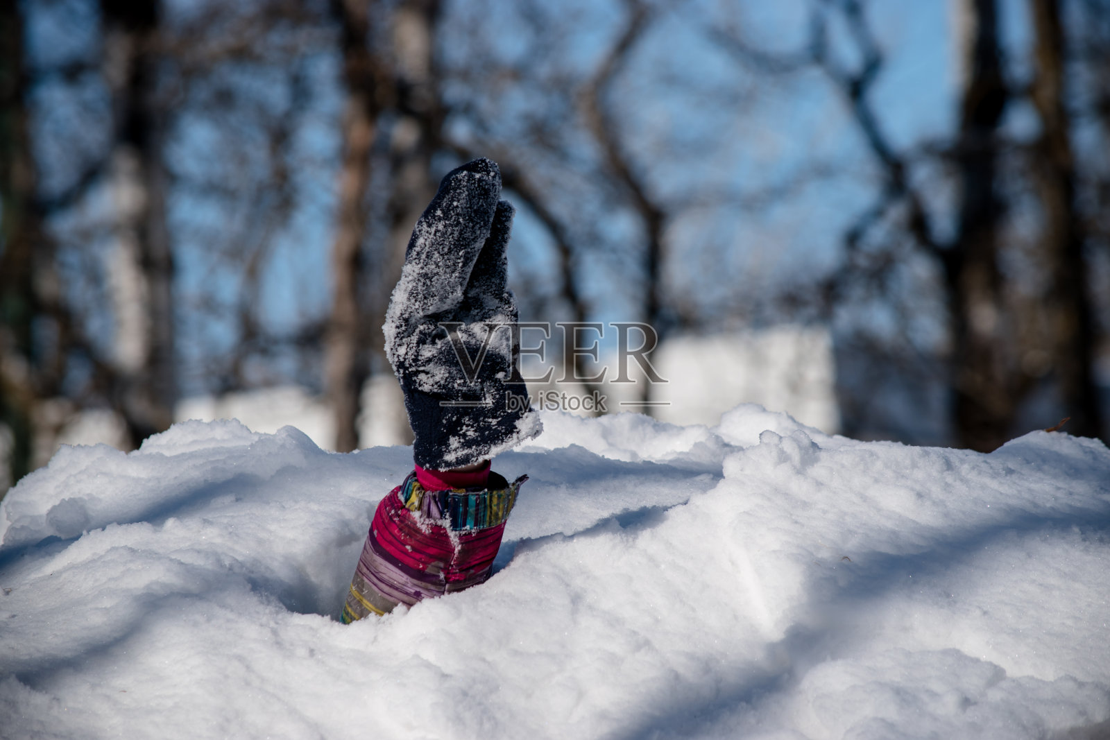手套冰屋照片摄影图片