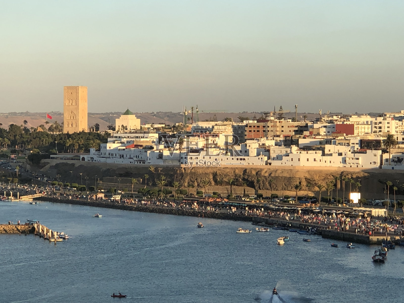 摩洛哥拉巴特全景图照片摄影图片