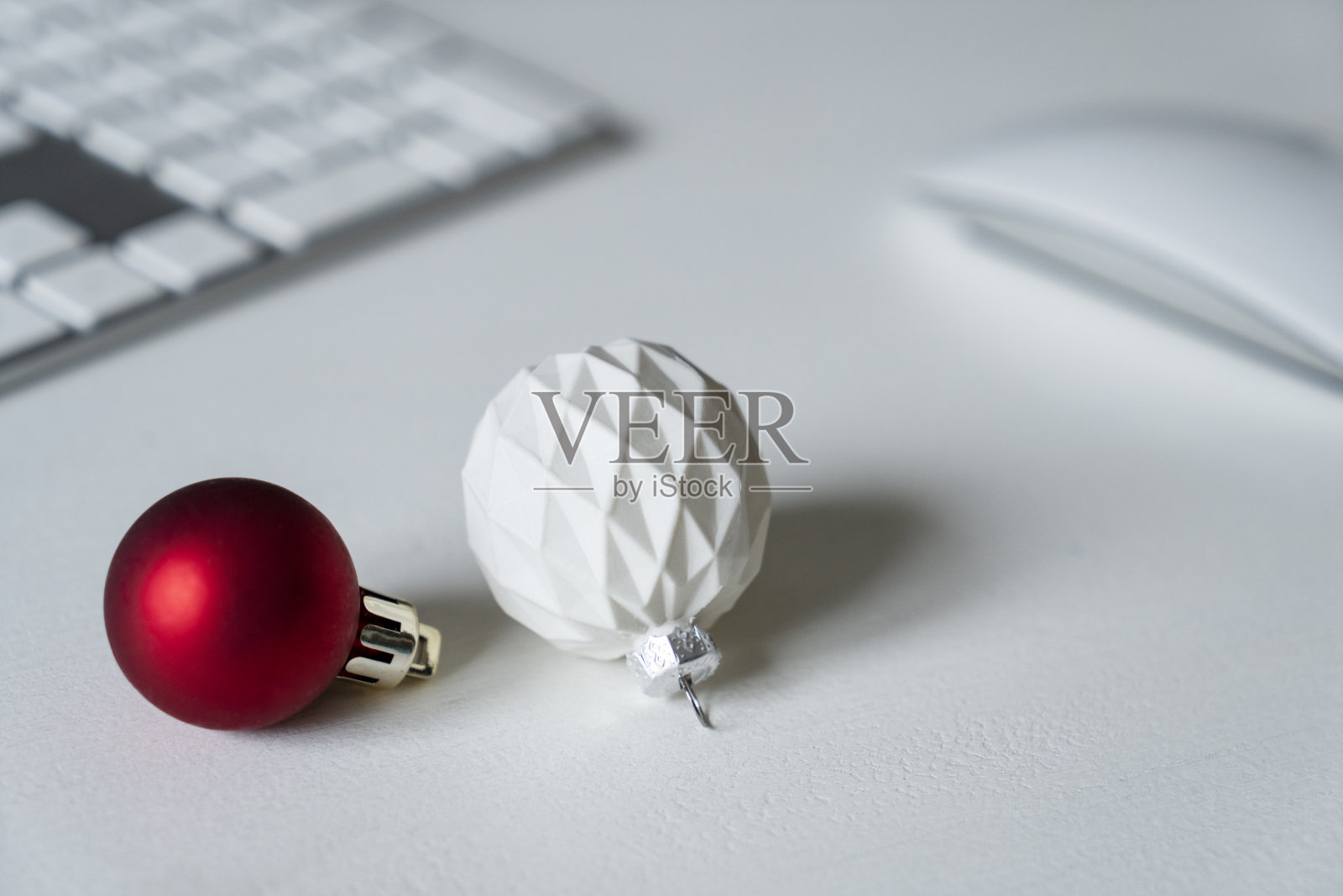 圣诞办公桌照片摄影图片