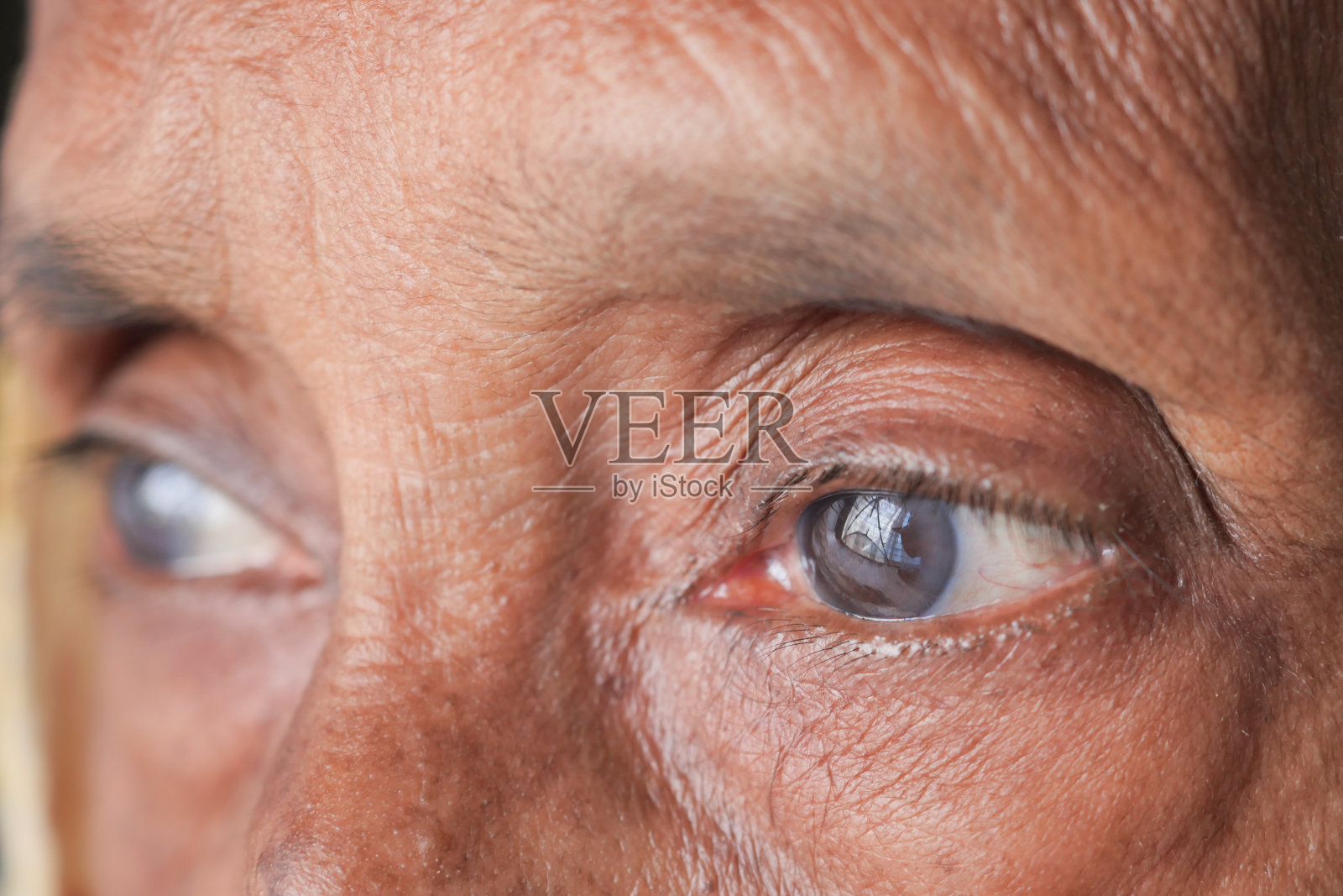 亚洲女性眼睛的细节镜头照片摄影图片