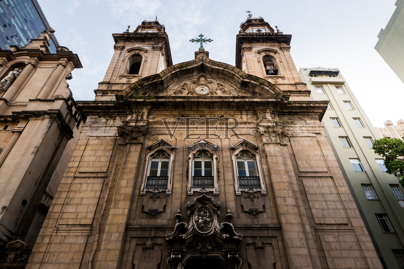 里约热内卢市的天主教堂照片摄影图片