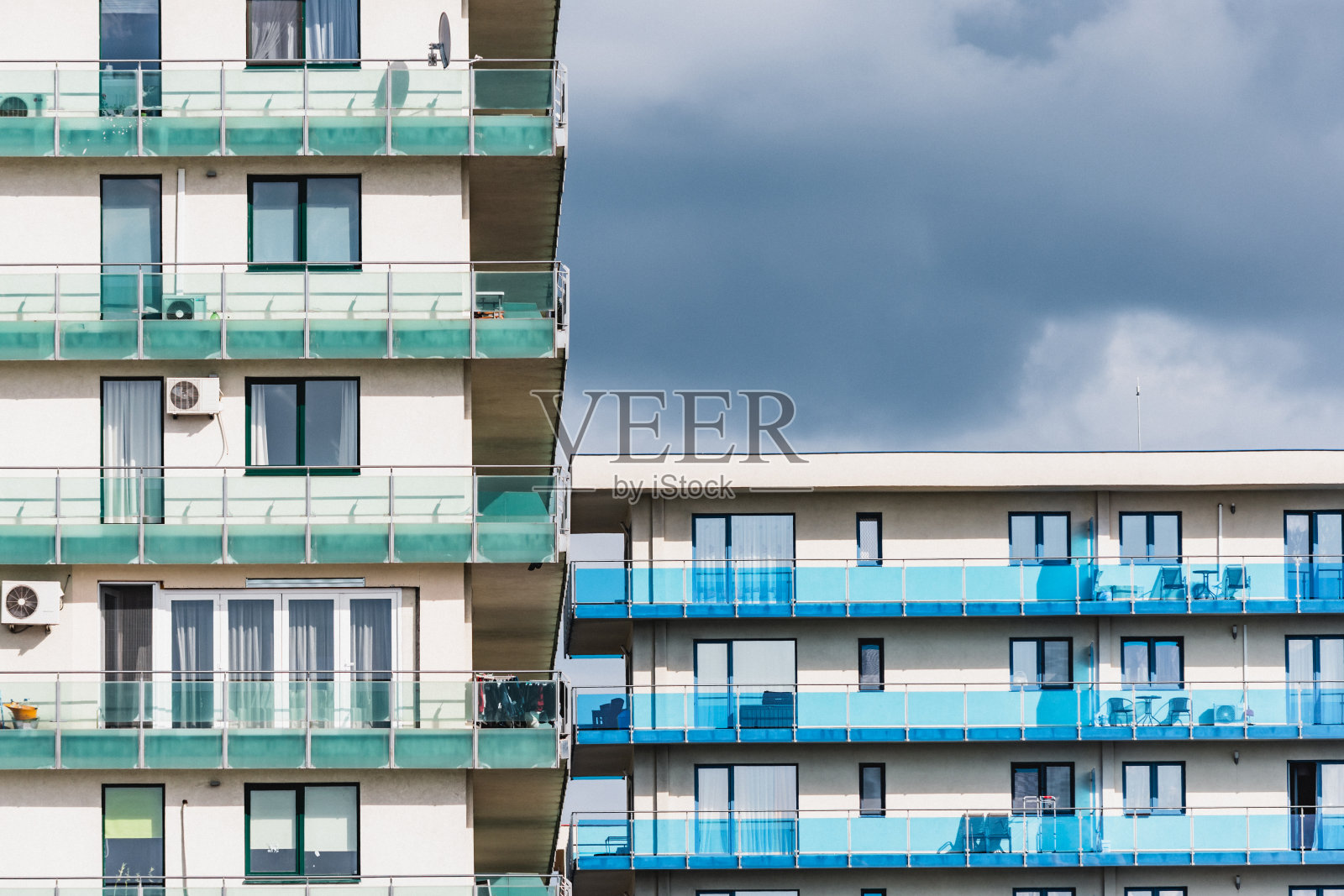 出租公寓小区照片摄影图片