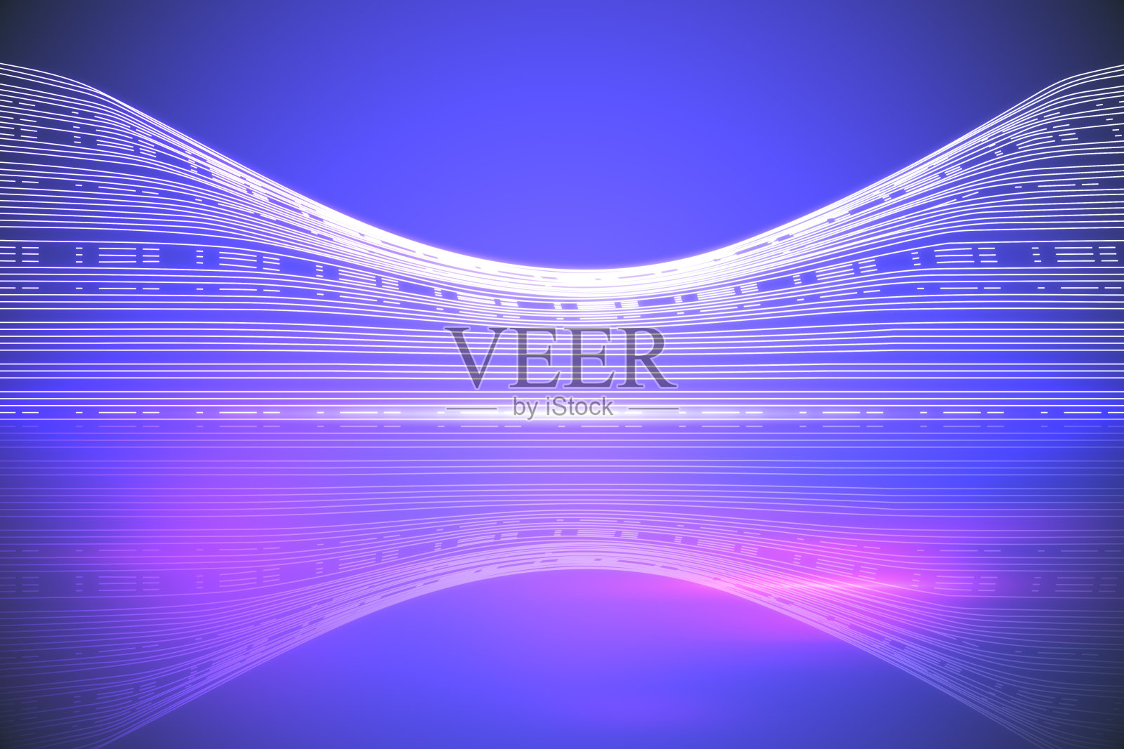 创意宽蓝色数字波背景。3 d渲染。照片摄影图片