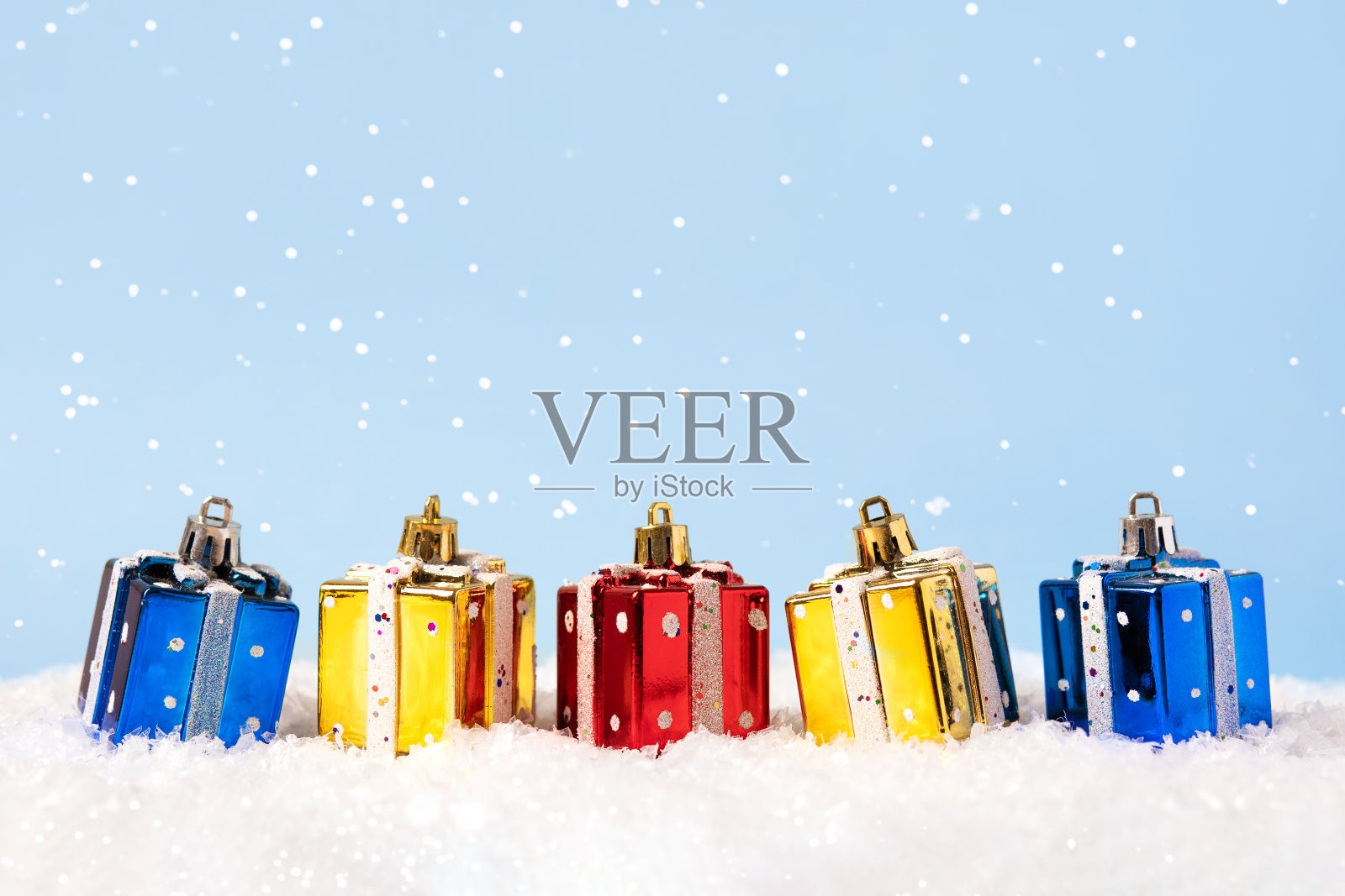 圣诞树的装饰照片摄影图片