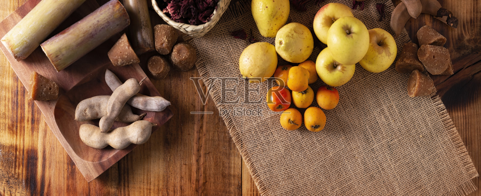 墨西哥水果打趣全景背景照片摄影图片