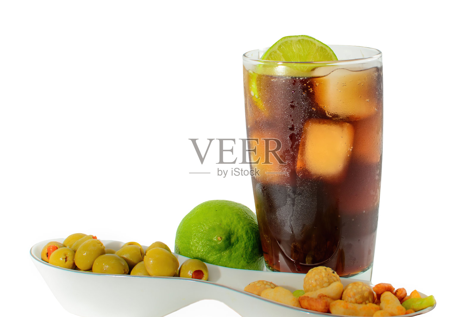 古巴自由鸡尾酒照片摄影图片