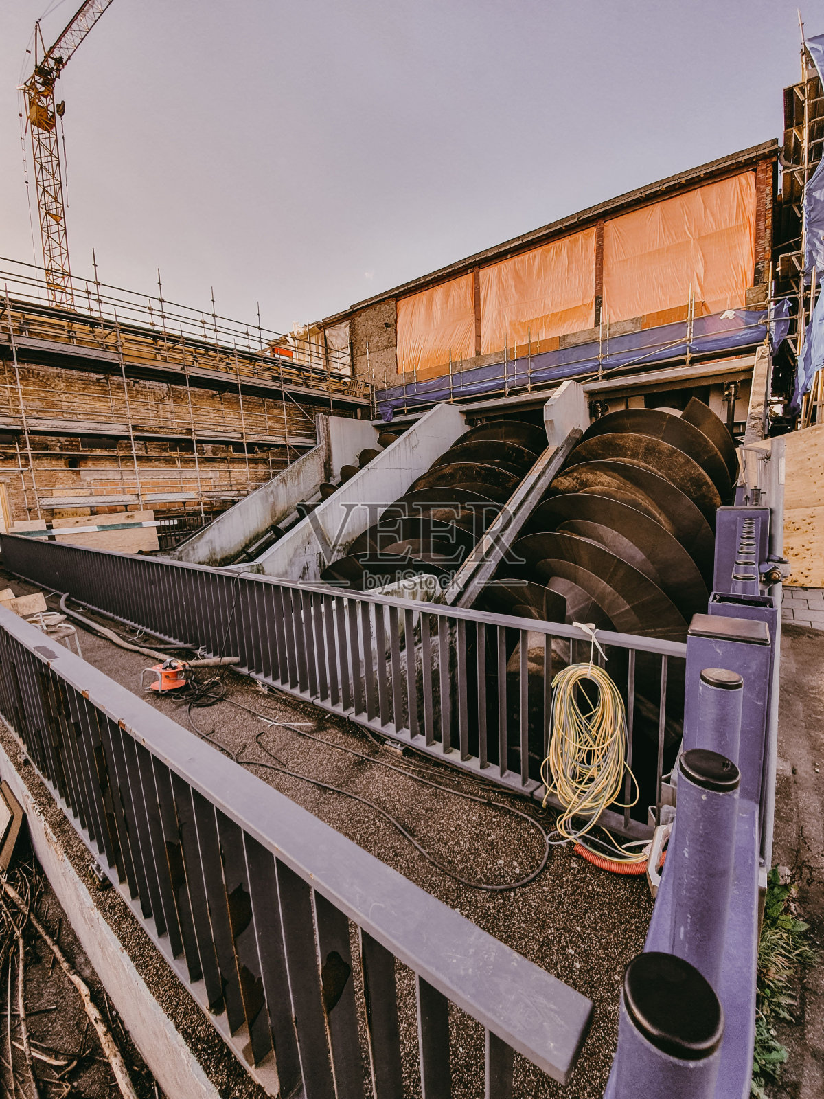乡村科技的垂直镜头。奥地利蒂罗尔州照片摄影图片