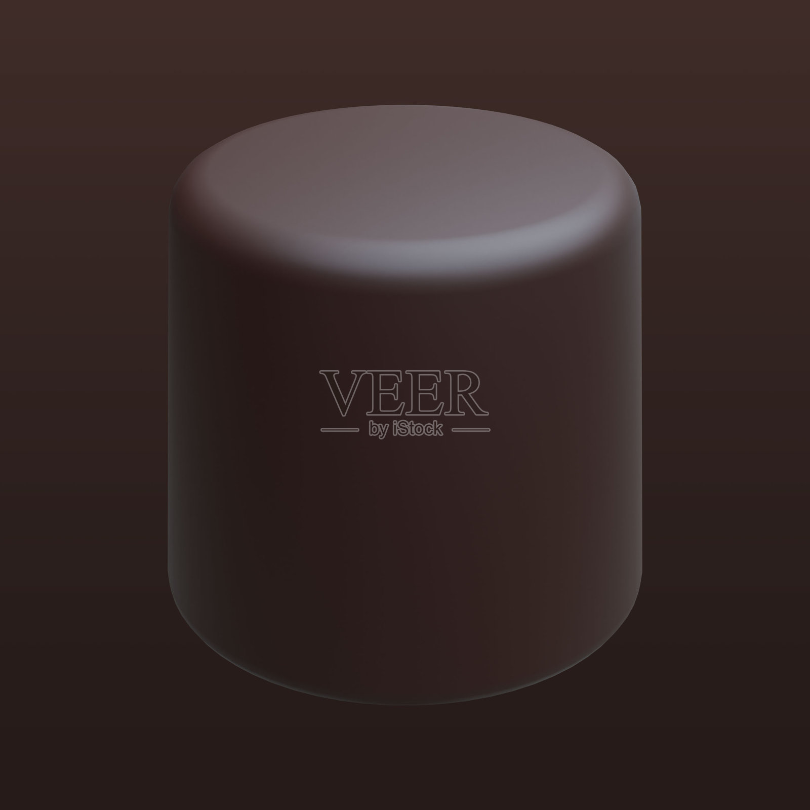 3D巧克力插画插画图片素材