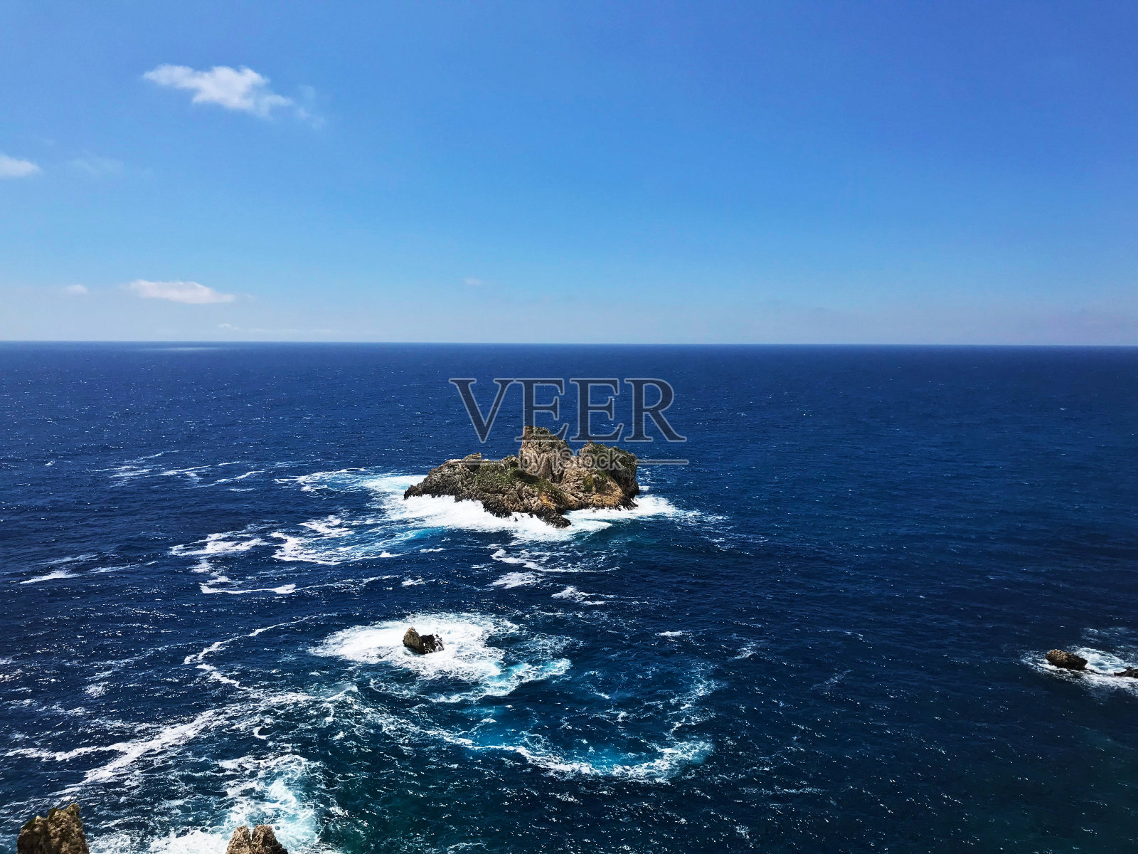 希腊科孚岛，爱奥尼亚海，山海美景照片摄影图片