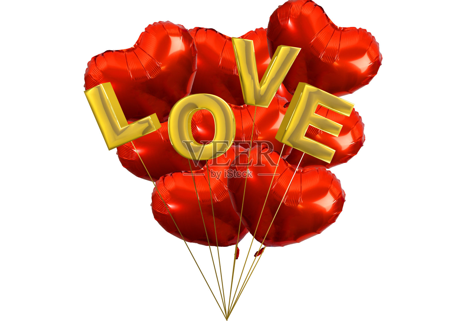 情人节精美卡片banner或宣传单照片摄影图片