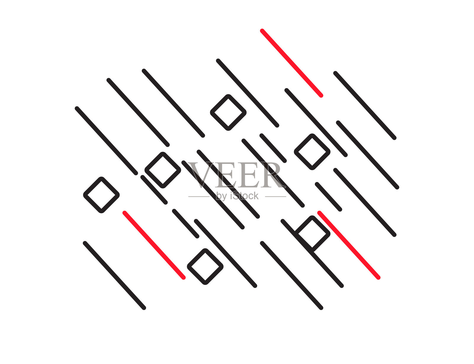 抽象形状背景的网页设计，印刷，展示，横幅设计插画图片素材