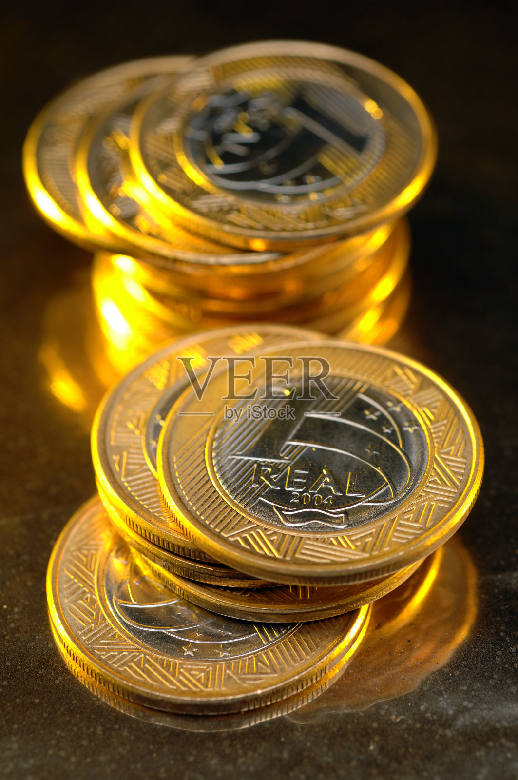 巴西的货币。照片摄影图片