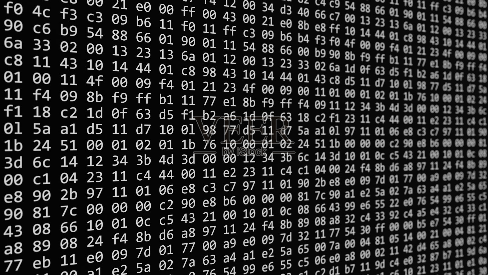 十六进制转储照片摄影图片