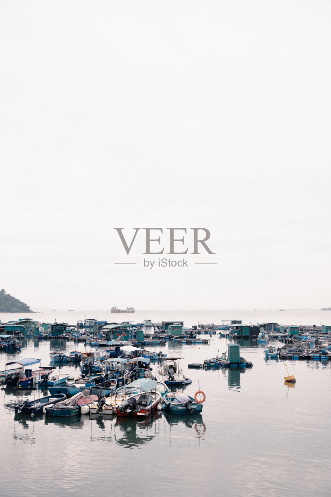 大湾区内可持续发展的天际线及香港地区照片摄影图片